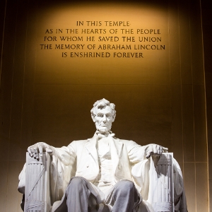 Lincoln Memorial.