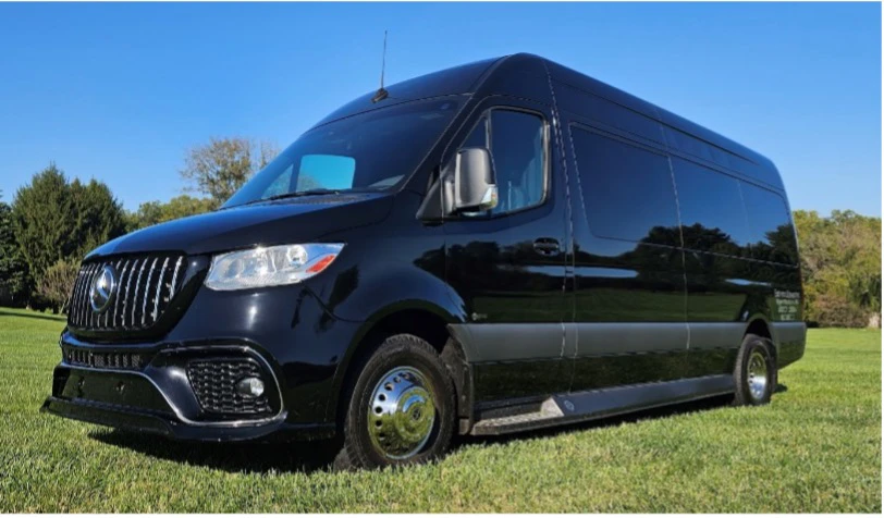 Mercedes Benz Sprinter van. 