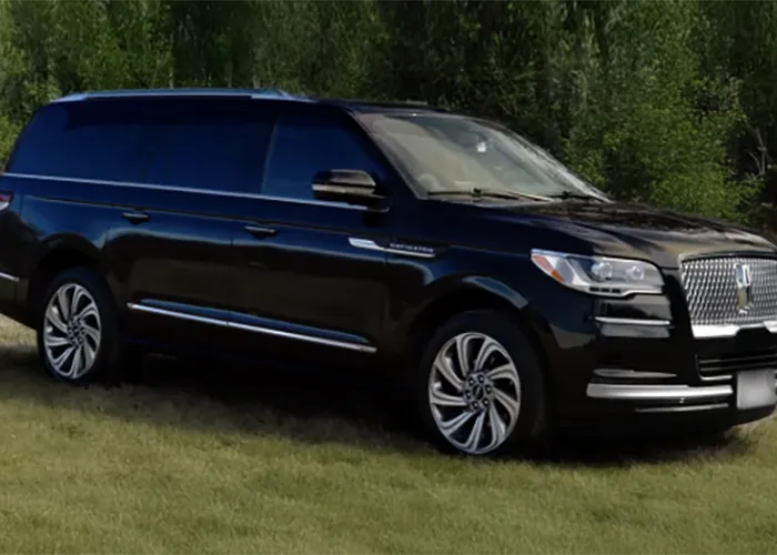 SUVs for transportation.